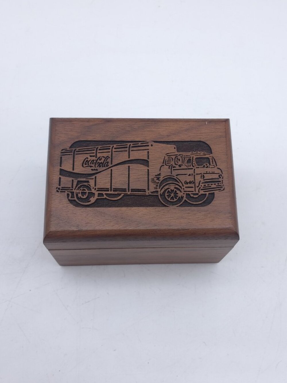 Coca Cola Trinket/Desk Box Laser Engraved